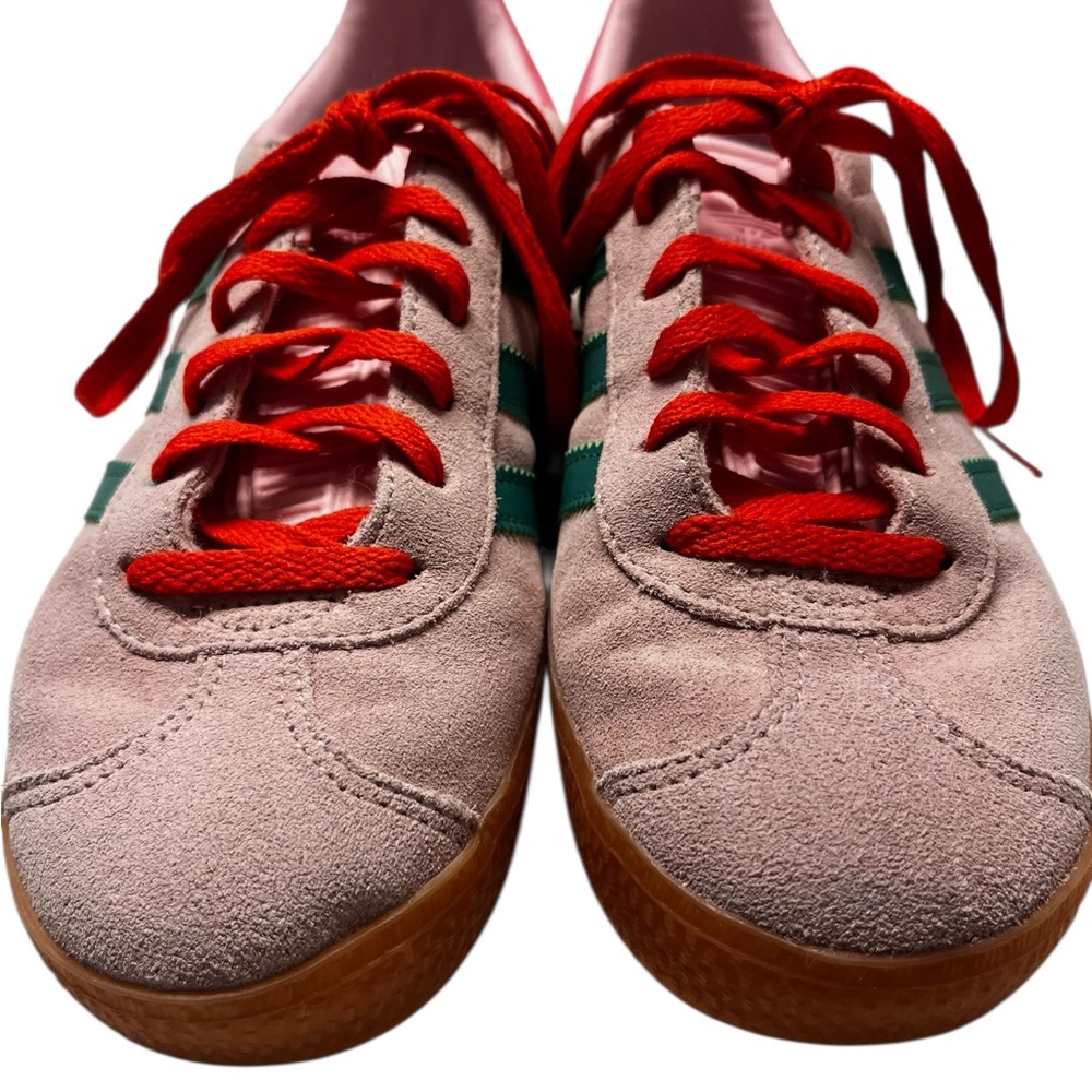 ADIDAS Clear Pink/Court Green/Bliss‎ Pink Gazelle Sneakers - Picture 3 of 7